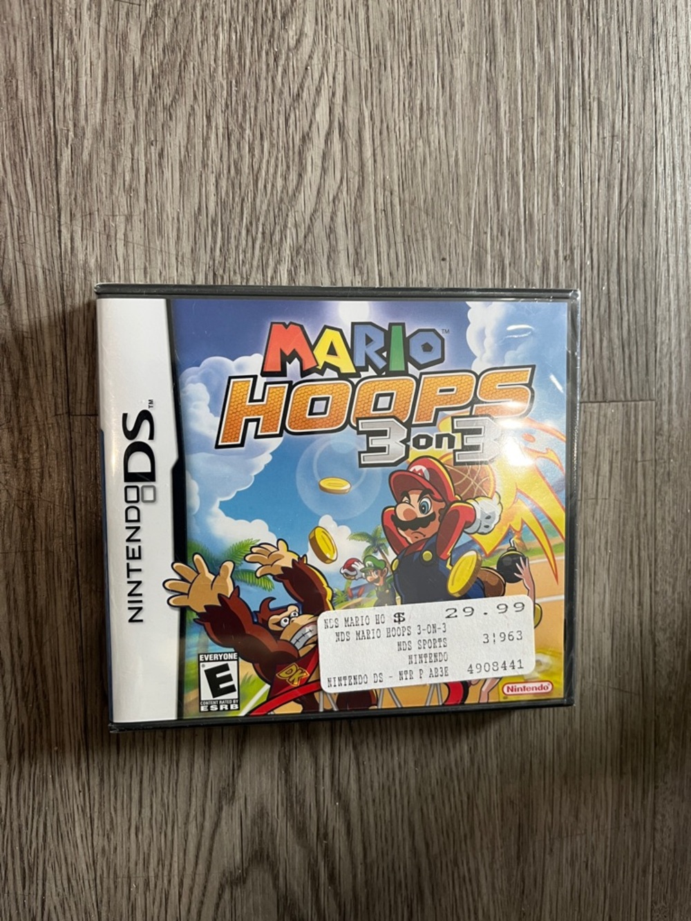 Nintendo Mario Hoops 3-on-3 Blue Cover Art